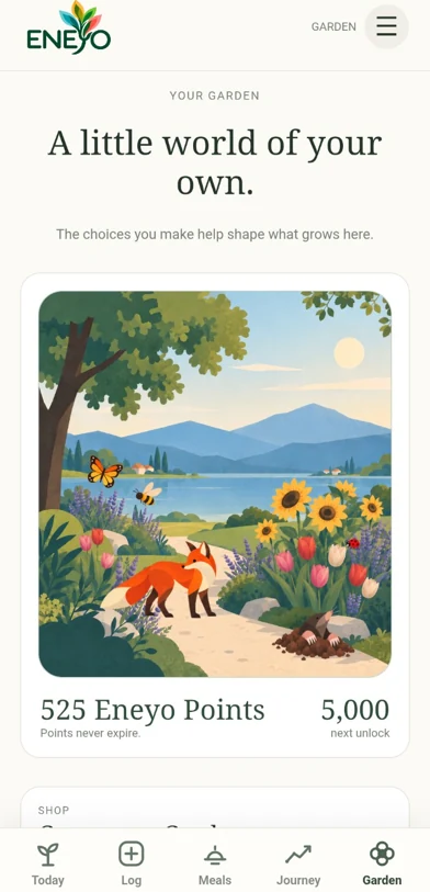A world of your own in the real ENEYO app