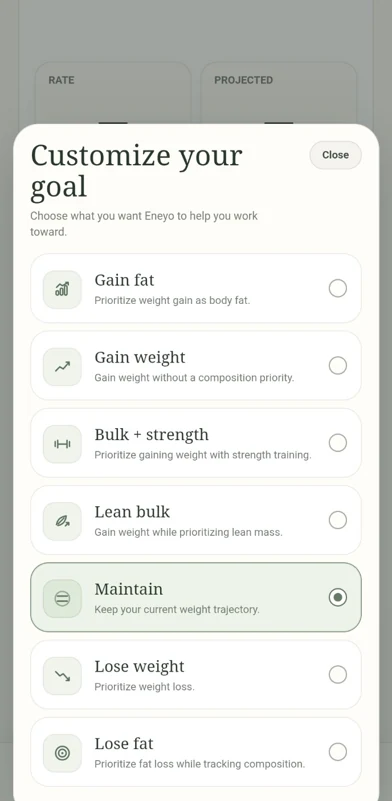 Progress, your way in the real ENEYO app